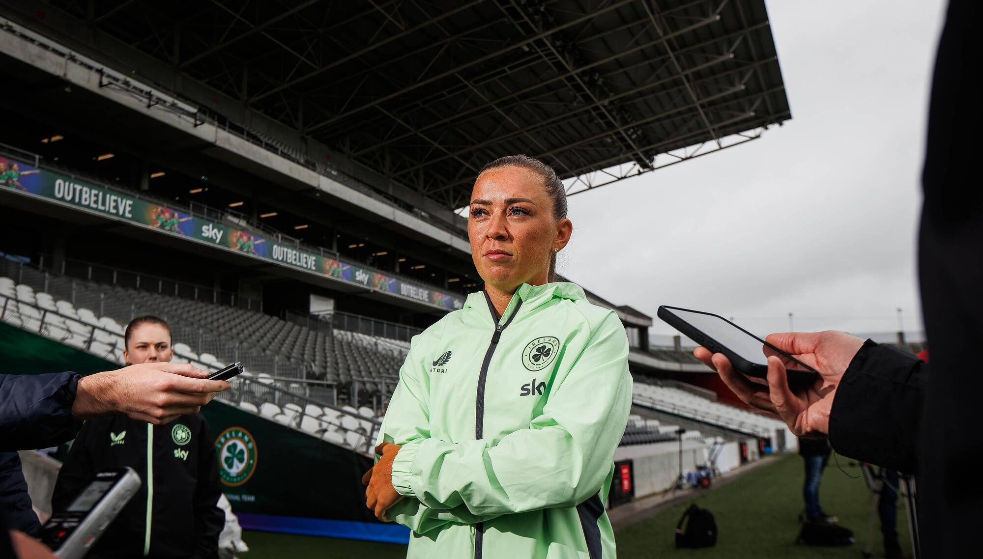 Katie McCabe hails courage of former Irish players for coming forward