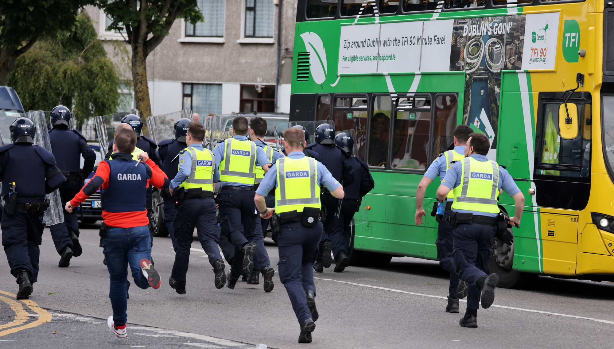 15 charged after 'reprehensible' disorder at Coolock site earmarked for asylum seekers