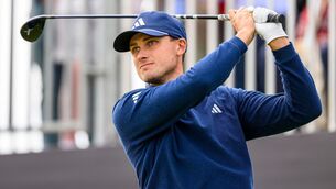 <p>Ludvig Aberg on the 1st hole during day four of the Genesis Scottish Open 2024 at The Renaissance Club. Picture: Malcolm Mackenzie/PA Wire.</p>