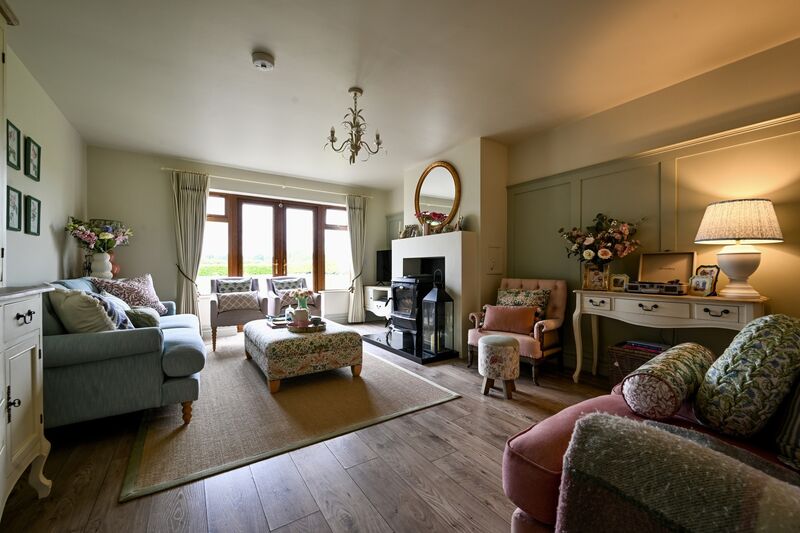 The main living space in Jessica Cunningham’s family home. The main living space in Jessica Cunningham’s family home.
