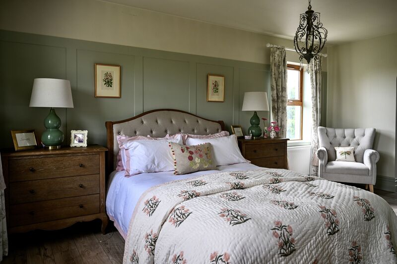 The master bedroom. The master bedroom.