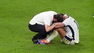 <p>Jude Bellingham has paid tribute to departing England head coach Gareth Southgate (Andrew Milligan/PA)</p>