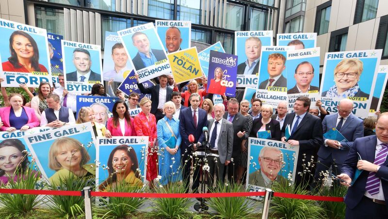 Simon Harris travelled over 10,000km while canvassing for Fine Gael candidates in the recent local and European elections. Picture: Sasko Lazarov/RollingNews.ie