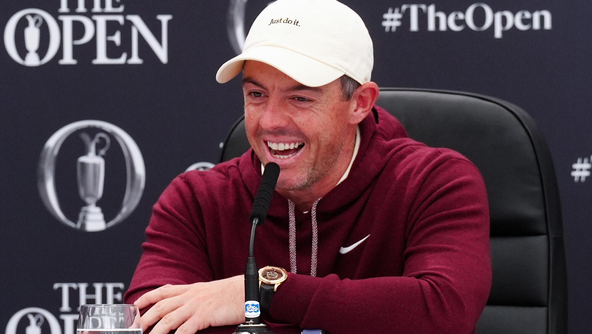 Rory McIlroy on bouncing back and dealing with the attention