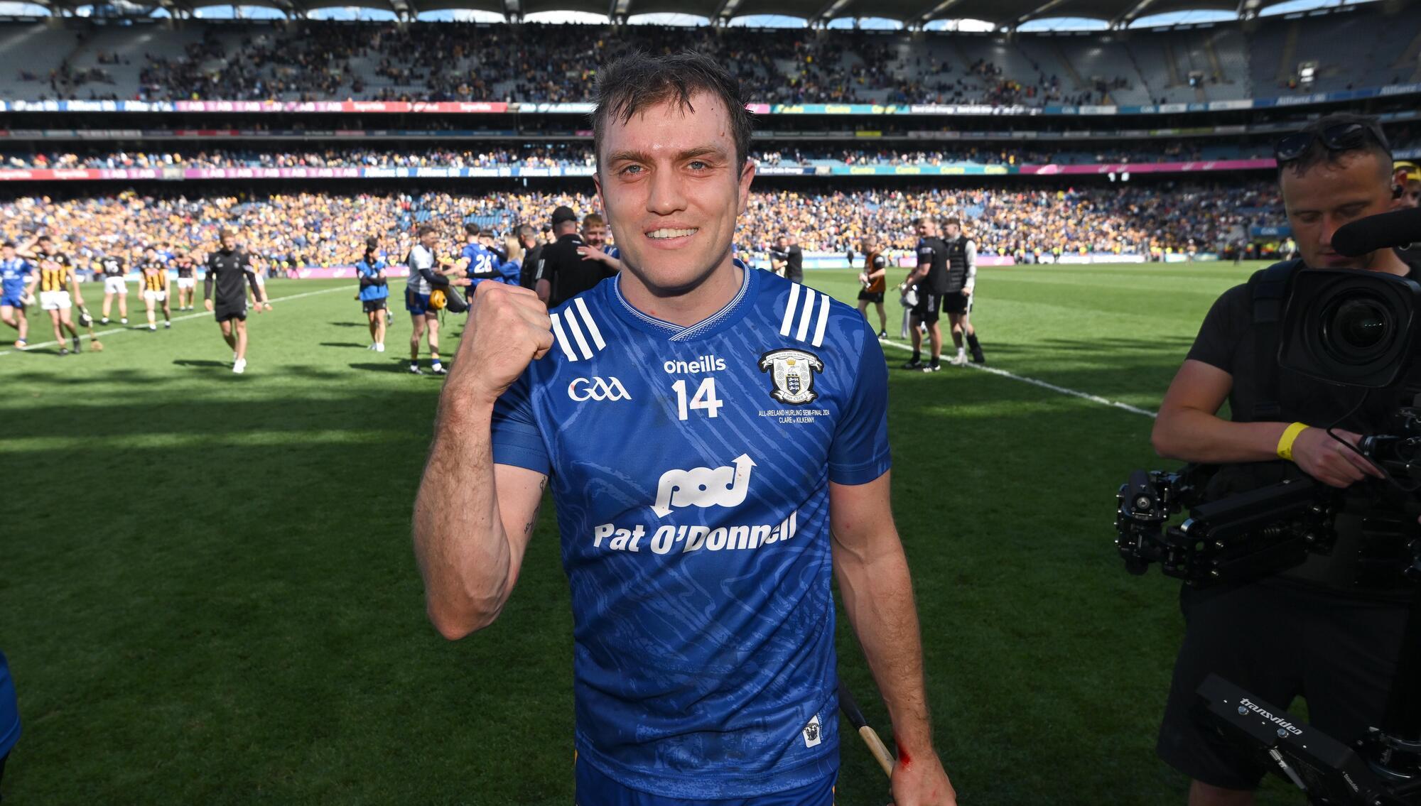 Shane O’Donnell: 'My hand was just completely red. It was blood everywhere'