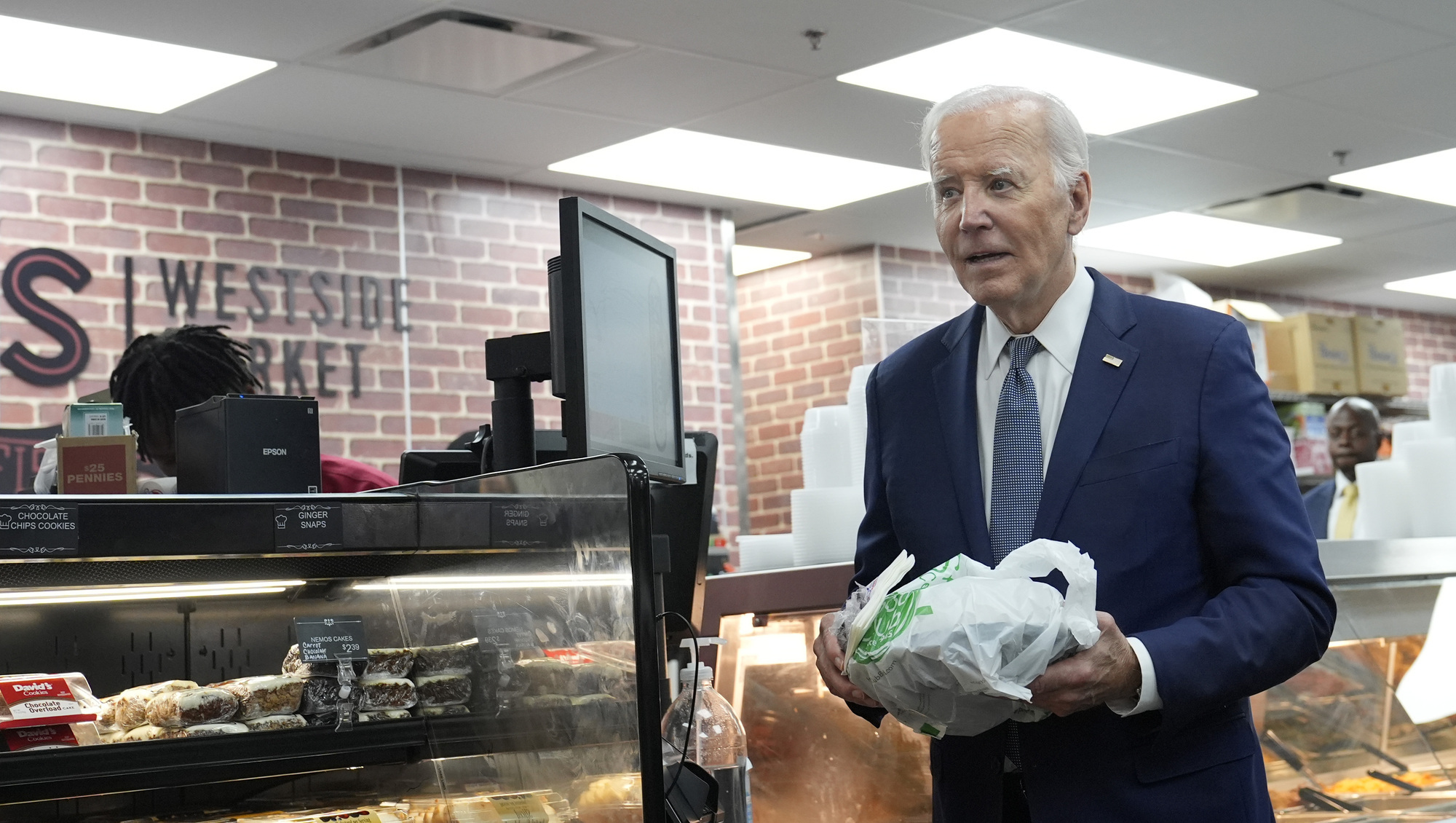 Nearly two-thirds of Democrats want Biden to withdraw, poll finds