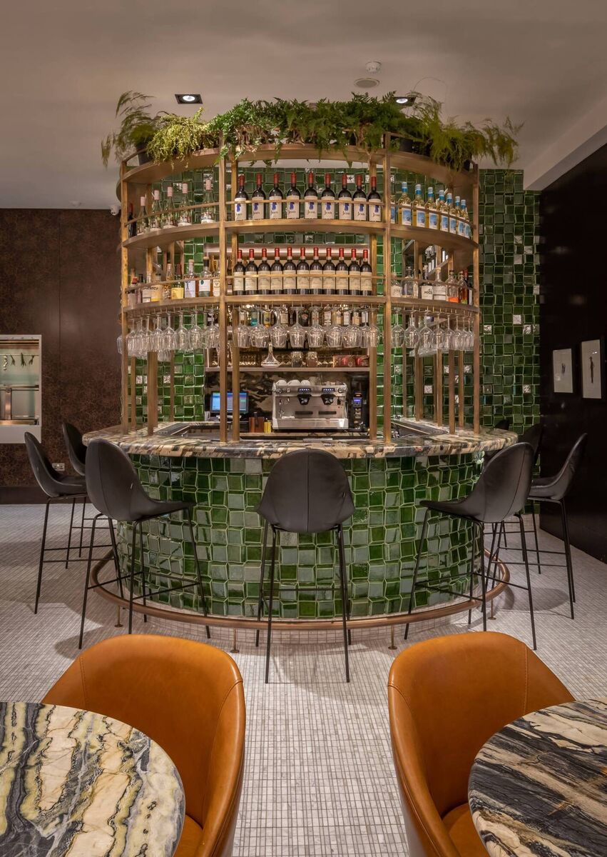 The Horseshoe bar at the Chancery Grill at the Radisson Blu Royal Hotel, Dublin