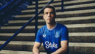 <p>RETURNING TO SLIGO: Séamus Coleman will be part of the Everton squad which will face Sligo in a sold out Showgrounds on Friday in a pre-season friendly. Picture: Everton FC</p>