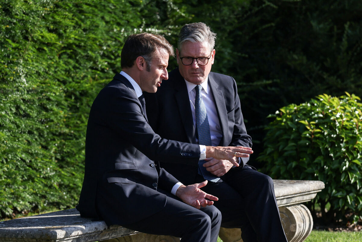 Prime Minister Sir Keir Starmer and President of France Emmanuel Macron during a bilateral meeting at the European Political Community summit at Blenheim Palace in Woodstock, Oxfordshire. Picture: Hollie Adams/PA Prime Minister Sir Keir Starmer and President of France Emmanuel Macron during a bilateral meeting at the European Political Community summit at Blenheim Palace in Woodstock, Oxfordshire. Picture: Hollie Adams/PA