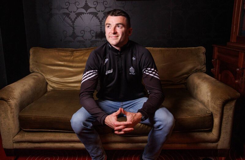 Taylor made: 'I landed on my right leg and was in a fair bit of pain for a short while'. Pic: Tom Maher, Inpho