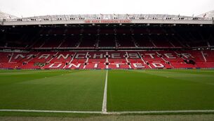 <p>WORLD WIDE OUTAGE: Manchester United were among the sports clubs affected by a global IT outage. Picture: Martin Rickett/PA</p>
