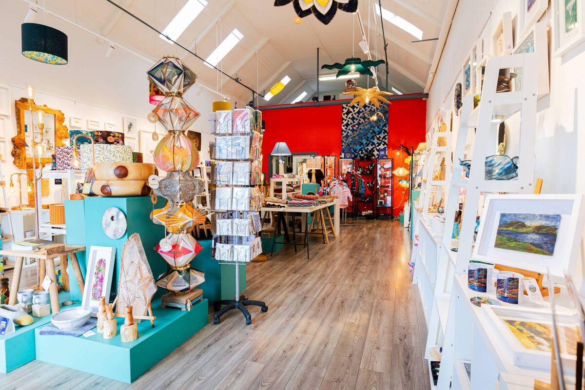 Cork Craft &amp; Design's shop at St Patrick's Woollen Mills, Douglas, Cork.