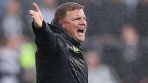 <p>Newcastle will fight to hold on to Eddie Howe amid speculation linking him with the England job. Picture: Tim Markland/PA Wire</p>
