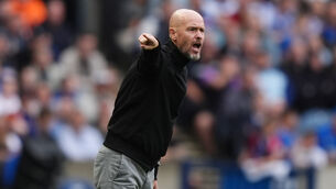 <p>A WAY TO GO: Manchester United manager Erik ten Hag feels the club have a long way to go in their bid to return to the top. Picture: Andrew Milligan/PA</p>