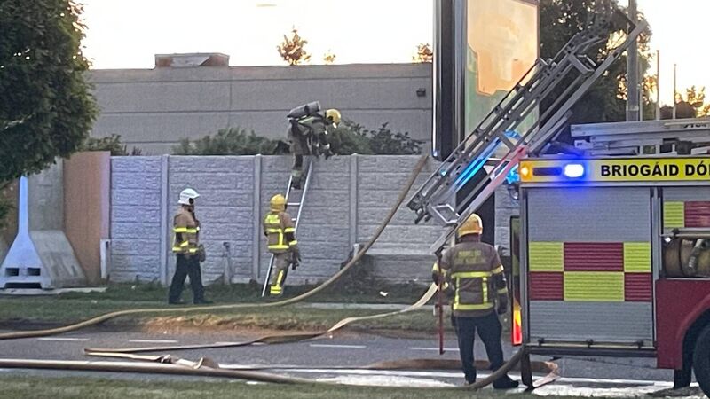 Fifth fire in a week breaks out at former Crown Paints warehouse in Coolock