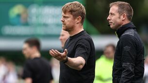 <p>DUFF LOVE: Shelbourne Head Coach Damien Duff. Pic Credit ©INPHO/Ben Brady.</p>