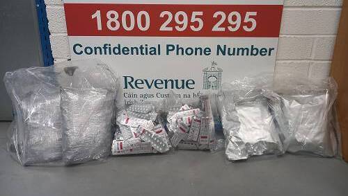 Drugs and counterfeit items worth over €500,000 seized