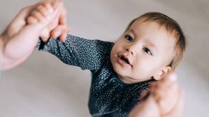 <p>Joanna Fortune: "Broadly speaking, we see babies from birth to three months engage in what is described as 'unoccupied play', which means they find their surroundings fascinating, but there is not much interaction; it is more about observation.<span lang="EN-US"> Then, from three months to two and a half years, they engage in what is described as 'solitary play'."</span>
            </p>