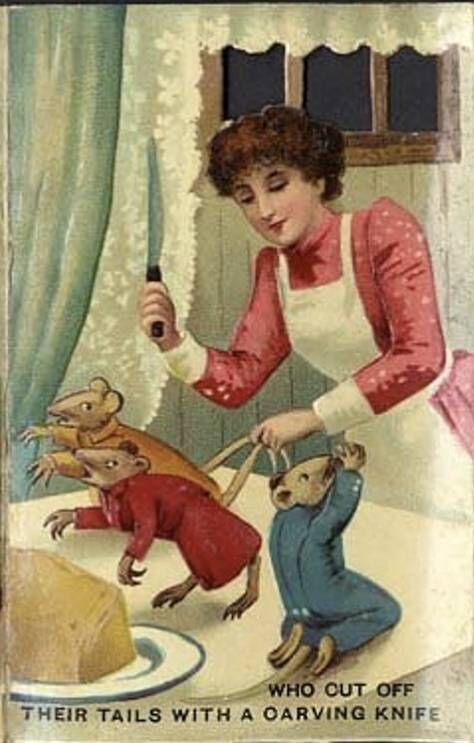 Three Blind Mice: the PG version has been handed down through the years Three Blind Mice: the PG version has been handed down through the years