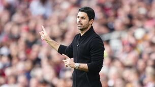 <p>Arsenal manager Mikel Arteta. Picture: Adam Davy/PA Wire.</p>