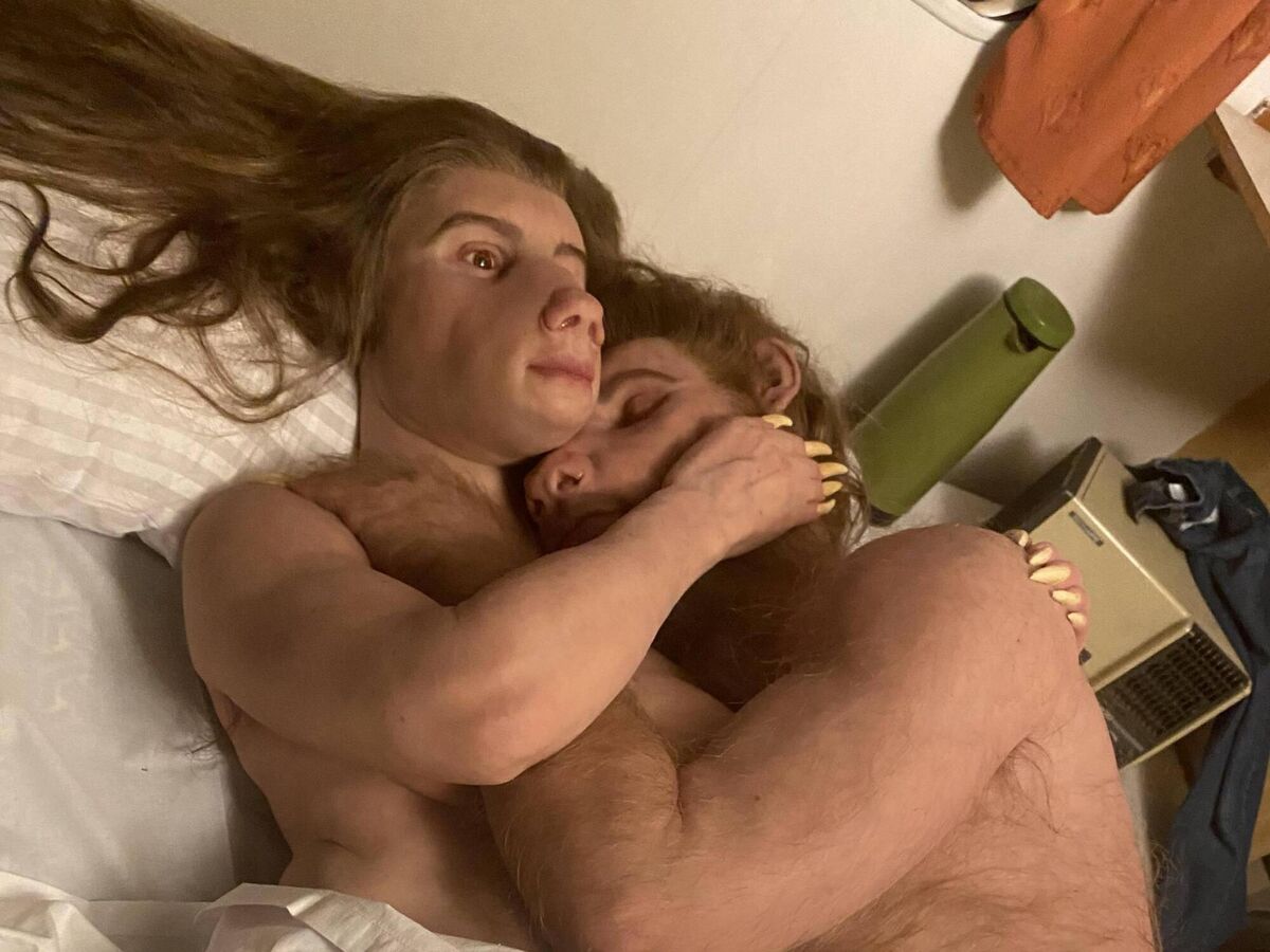 One of the pieces in Patricia Piccinini’s We Travel Together, at Galway International Arts Festival. One of the pieces in Patricia Piccinini’s We Travel Together, at Galway International Arts Festival.