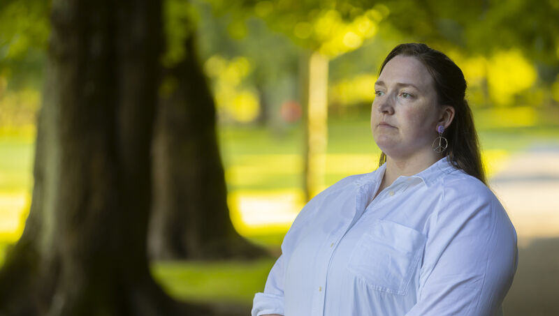 Miriam has started a petition in support of her call to abolish character references in child sex abuse cases. Picture: Patrick Browne Miriam has started a petition in support of her call to abolish character references in child sex abuse cases. Picture: Patrick Browne