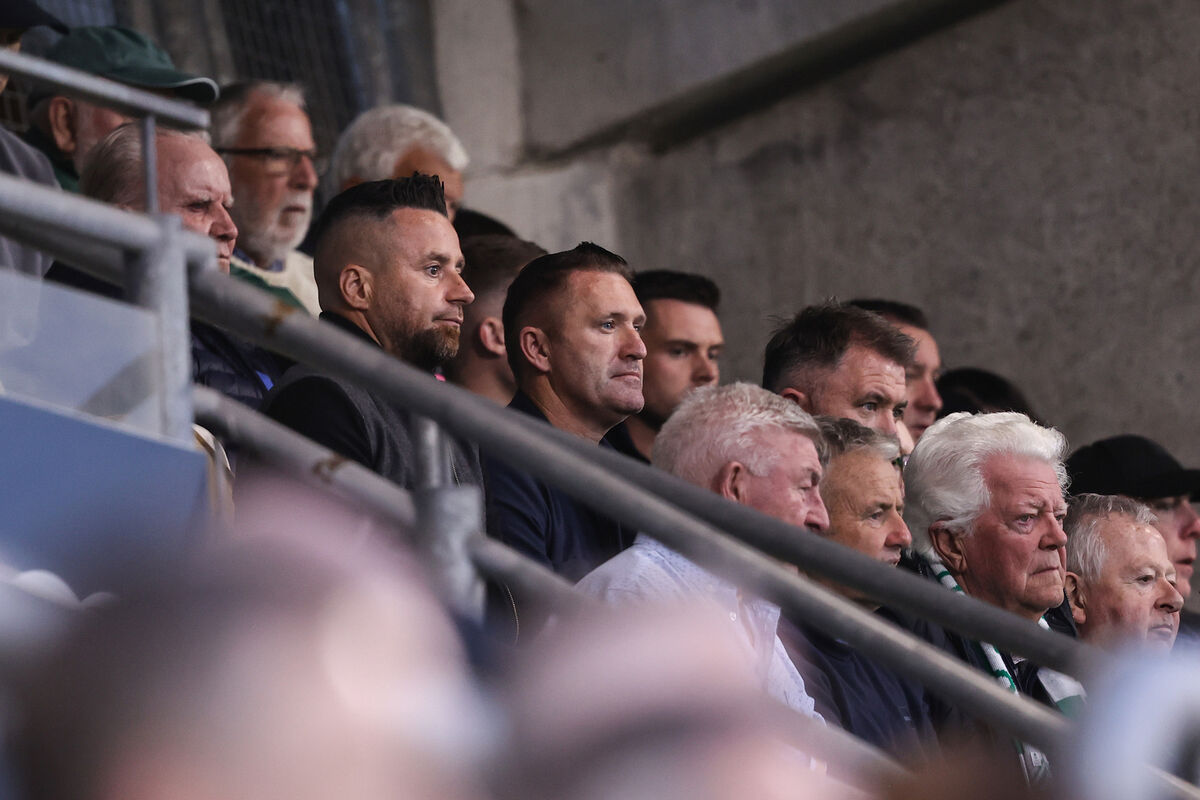 Robbie Keane at the game. Pic Credit ©INPHO/Ben Brady