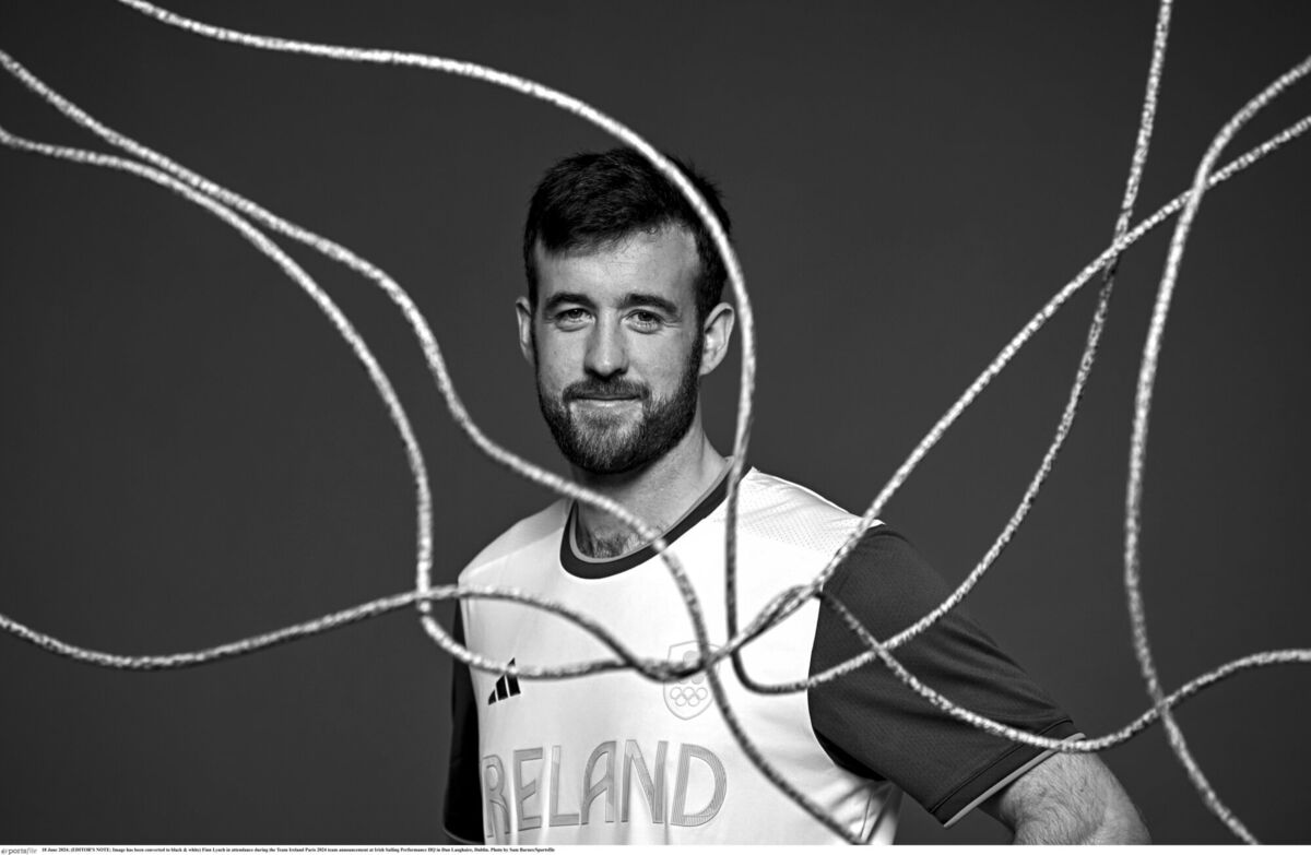 Finn Lynch in attendance during the Team Ireland Paris 2024 team announcement at Irish Sailing Performance HQ in Dun Laoghaire, Dublin. Photo by Sam Barnes/Sportsfile
