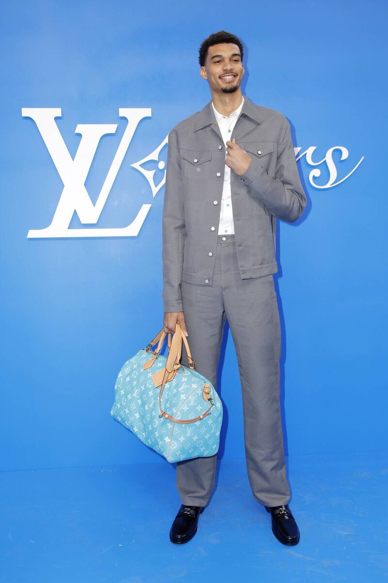 STYLE ICON: Victor Wembanyama attends the Louis Vuitton Menswear Spring/Summer 2025 show as part of Paris Fashion Week. Pic: Julien M. Hekimian/Getty Images