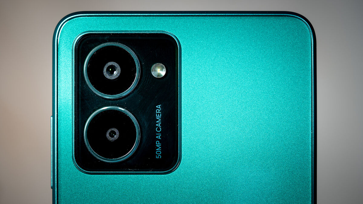 The HMD Global Pulse Pro sports 50MP rear and selfie cameras. Picture: Noel Campion.