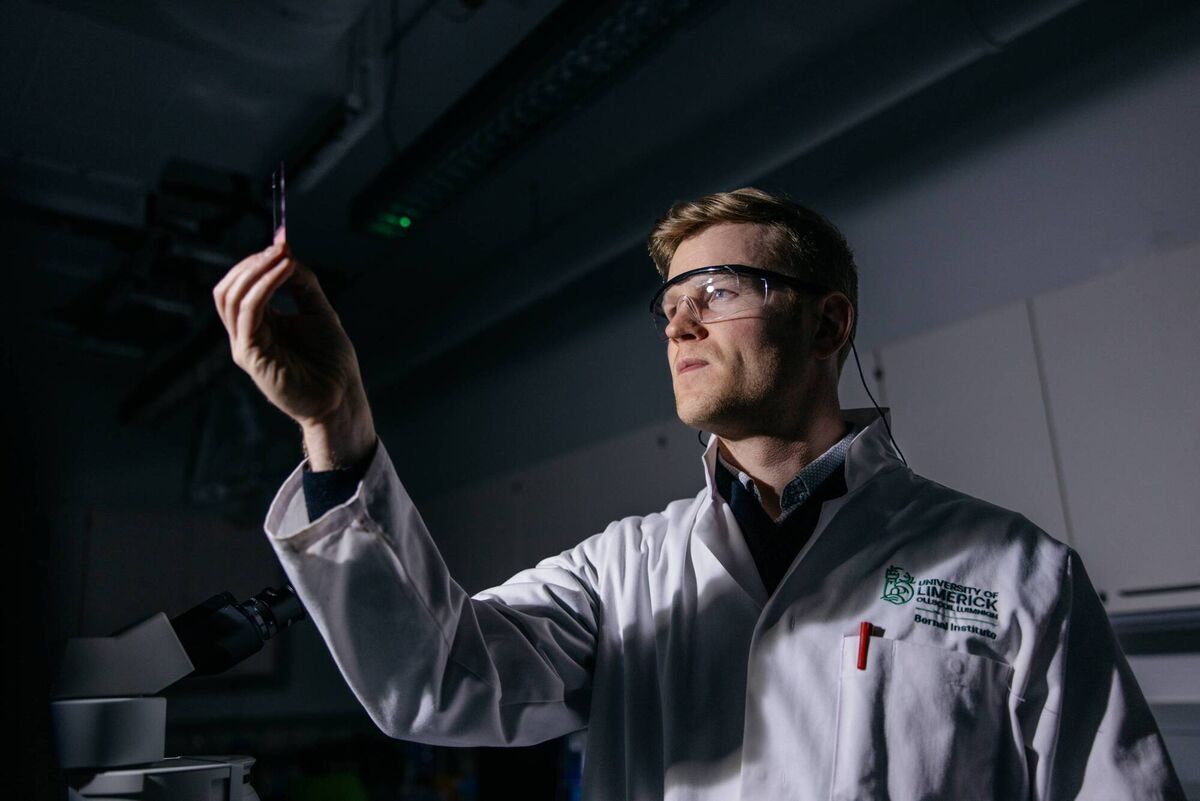 Eoghan Cunnane - Lecturer in Biomedical Engineering. Picture: Sean Curtin True Media.