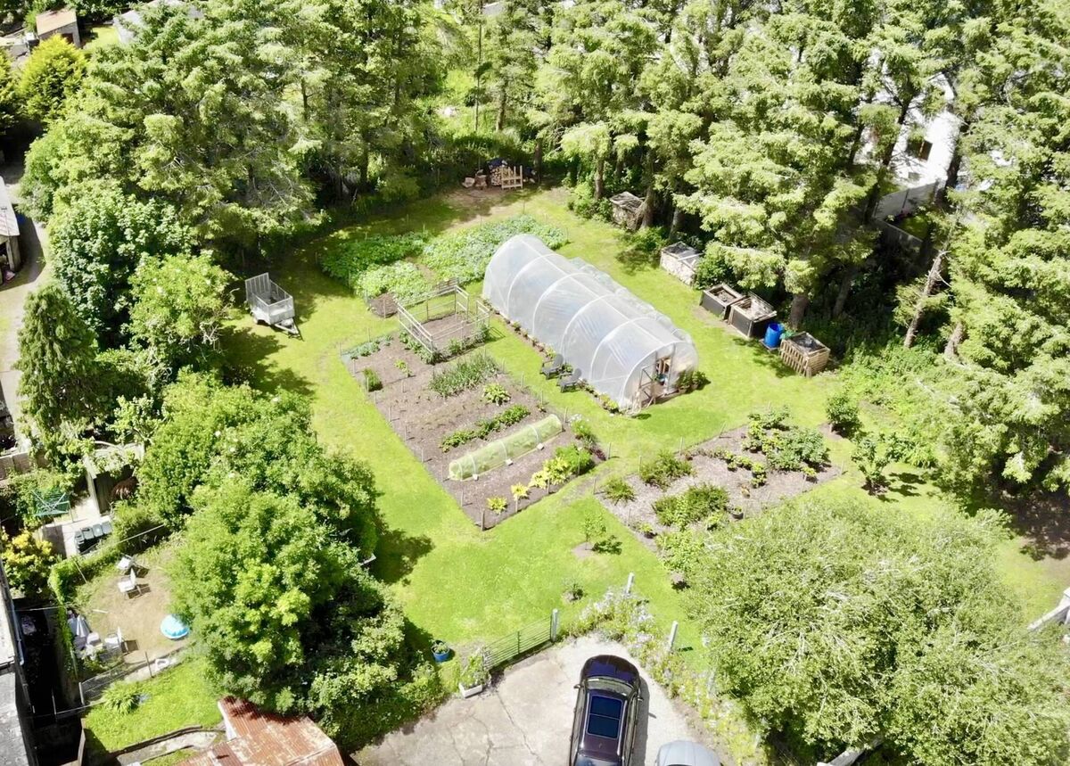 Half acre back garden in the middle of Durrus village