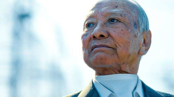 Masaru Kurisu, a survivor of the atomic bombing of Hiroshima City (Image: BBC/Minnow Films Ltd)