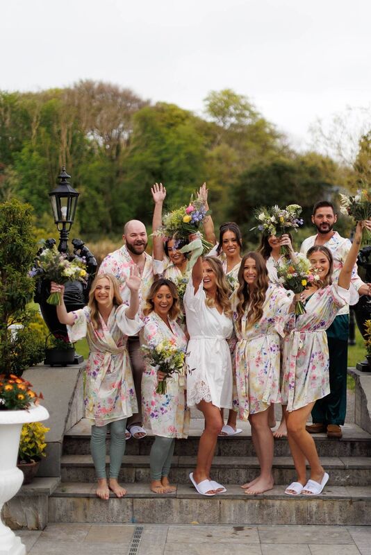 Hannah Doherty with her bridal party. Pictures: Padraig Healy Wedding Photography Hannah Doherty with her bridal party. Pictures: Padraig Healy Wedding Photography