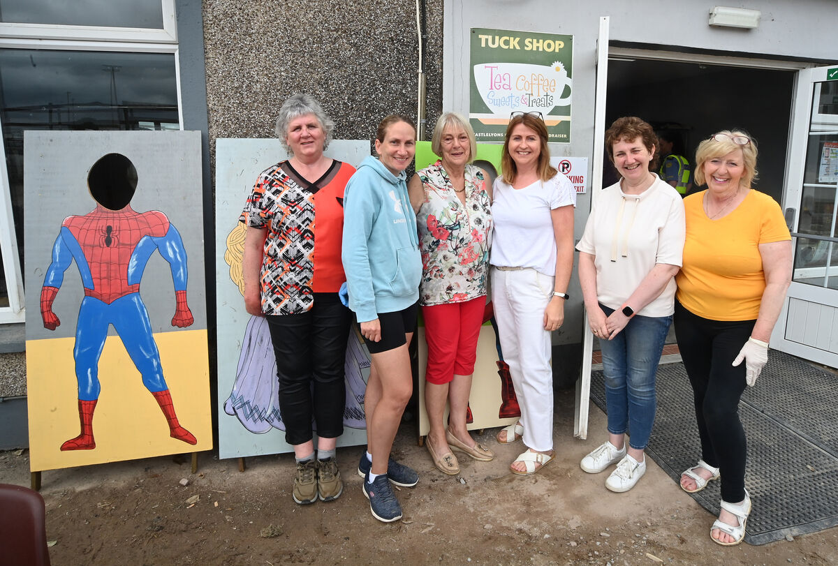 Tricia Geary, Jenna Leetch, Julie O'Sullivan, Martha Quirke, Kathleen Beausang, and Cathy Drislane were among the 120 volunteers who made sure their 60 Cúl Eile participants had the best of fun. Picture: Larry Cummins Tricia Geary, Jenna Leetch, Julie O'Sullivan, Martha Quirke, Kathleen Beausang, and Cathy Drislane were among the 120 volunteers who made sure their 60 Cúl Eile participants had the best of fun. Picture: Larry Cummins