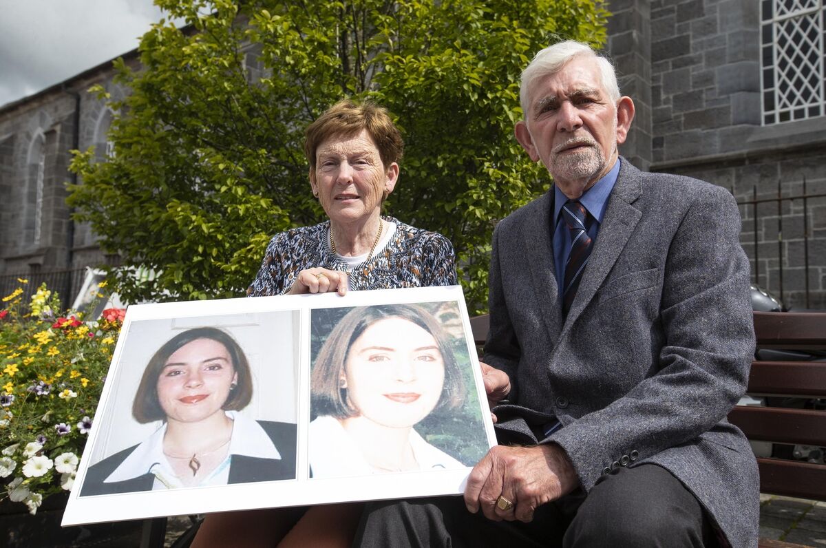 Bernadette and Michael Jacob, parents of Deirdre Jacob pictured at a Garda public appeal for information in Newbridge on the 25th anniversary (to the minute) of the disappearance of their daughter Picture Colin Keegan, Collins Dublin Bernadette and Michael Jacob, parents of Deirdre Jacob pictured at a Garda public appeal for information in Newbridge on the 25th anniversary (to the minute) of the disappearance of their daughter Picture Colin Keegan, Collins Dublin