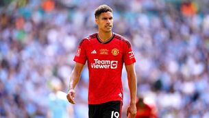 <p>Former Manchester United defender Raphael Varane has joined Serie A newcomers Como (John Walton/PA)</p>