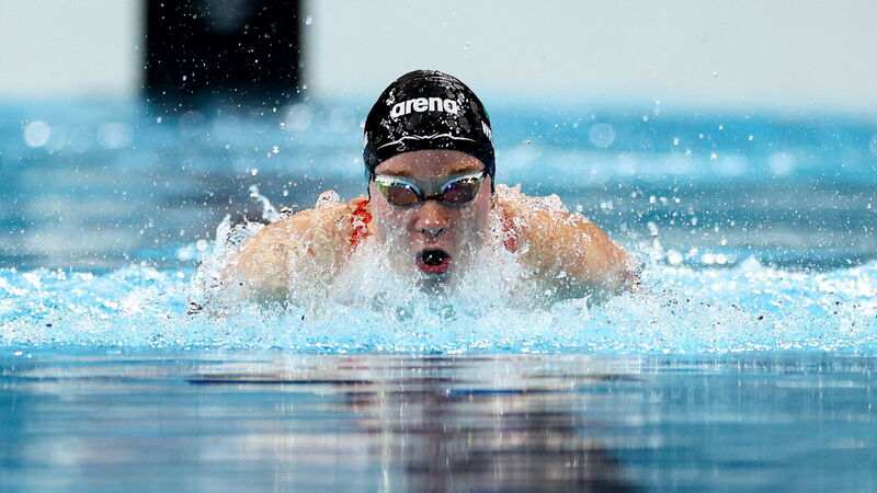 Ellen Walshe of Team Ireland during the women's 400m individual medley heats at the Paris La Défense Arena. Pic: Ian MacNicol/Sportsfile Ellen Walshe of Team Ireland during the women's 400m individual medley heats at the Paris La Défense Arena. Pic: Ian MacNicol/Sportsfile