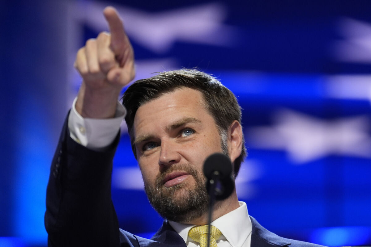 Republican vice presidential candidate JD Vance.