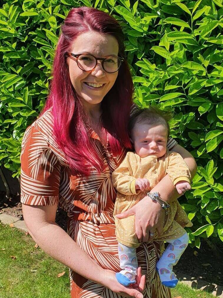 Lucy Roche with her daughter Maggie