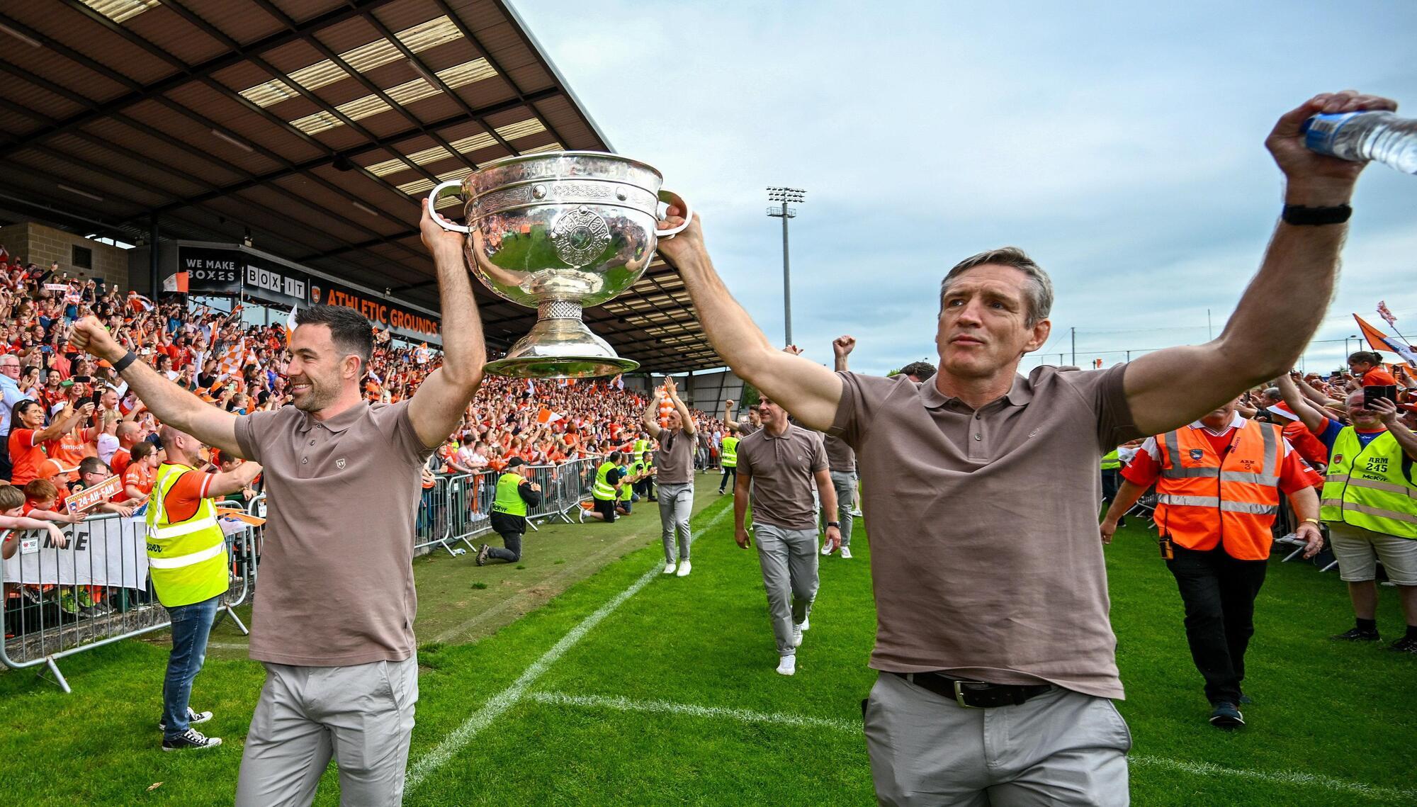 Kieran McGeeney: 'If you’re going to win something, you better win the top thing'