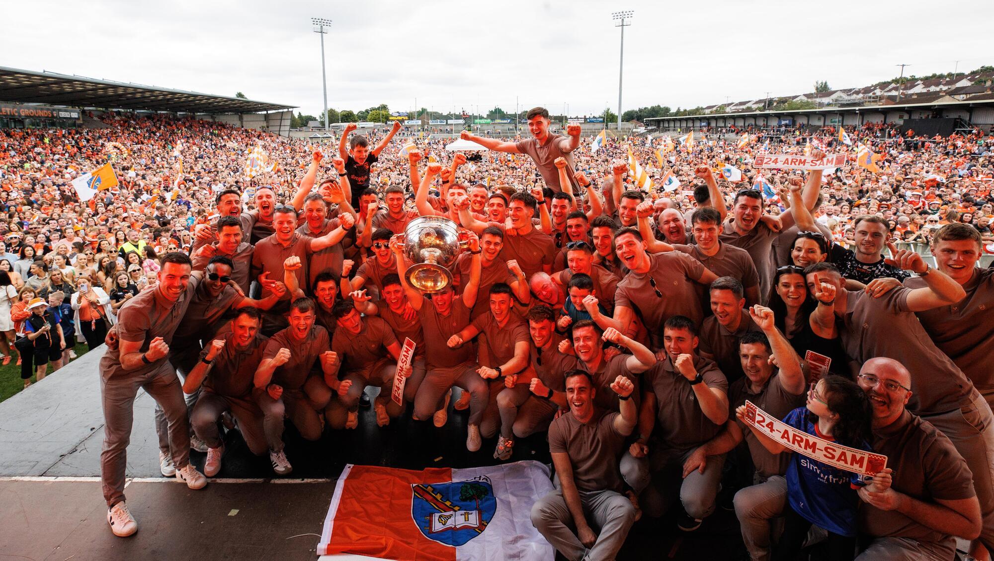 Eight observations from the Gaelic football championship