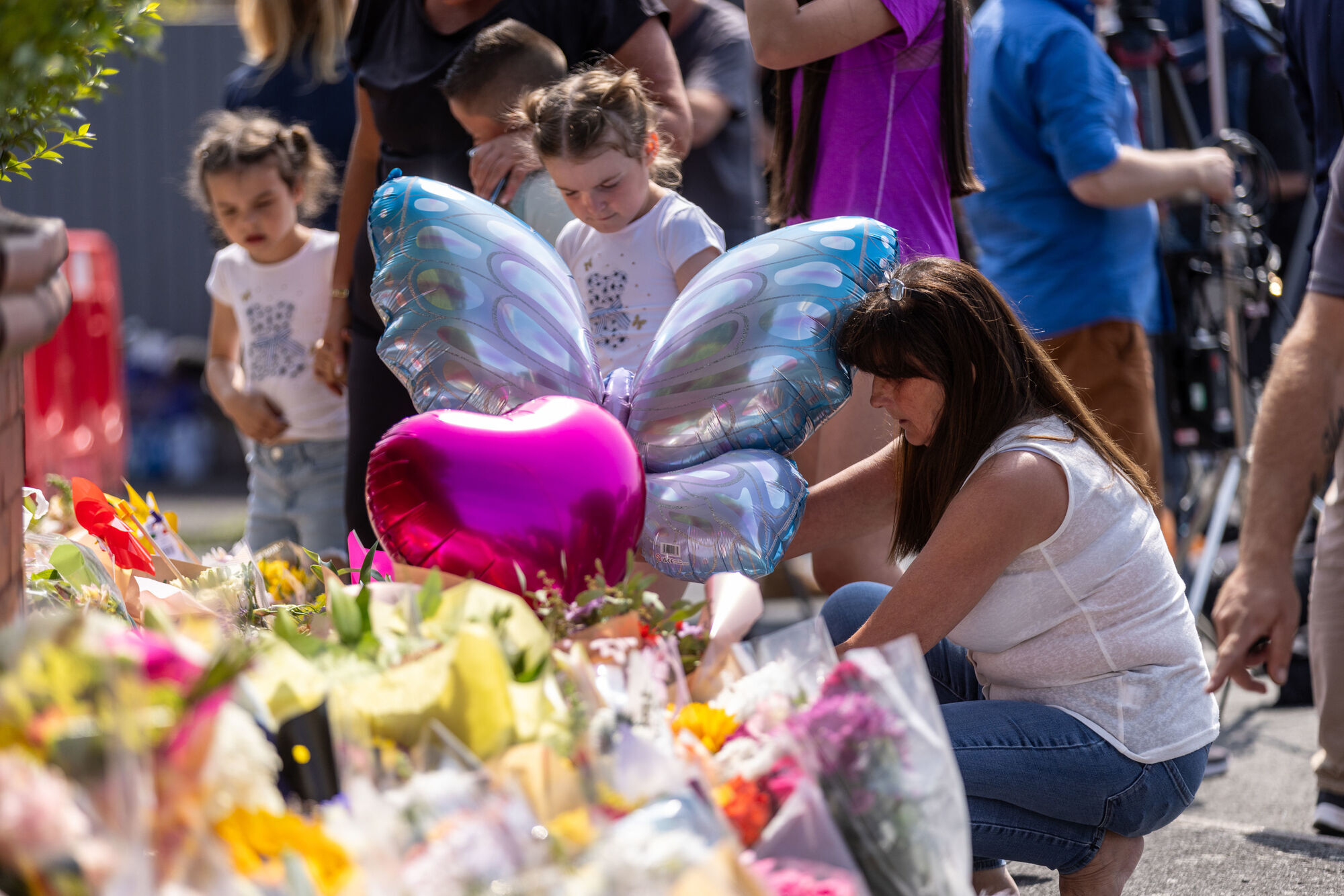 Three girls killed in Southport knife attack named as families pay tribute