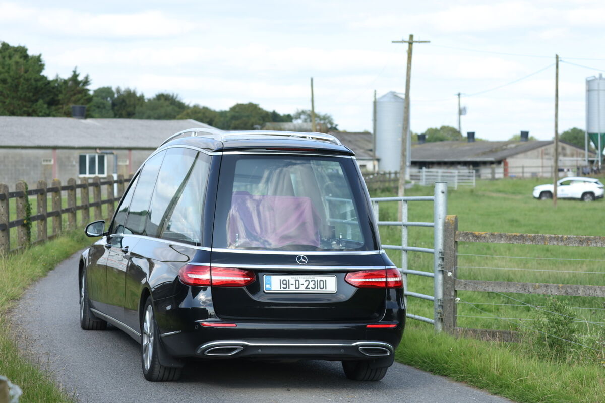 Gardai and emergency services at the scene of a helicopter crash in the Joristown townland near Killucan Co Westmeath. Picture Colin Keegan, Collins Dublin