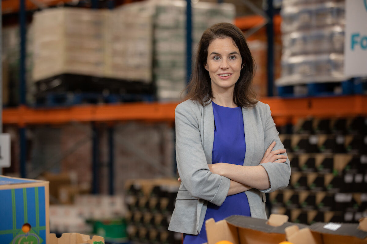  Aoibheann O'Brien, co-founder of the Irish social enterprise, FoodCloud. Picture: Naoise Culhane