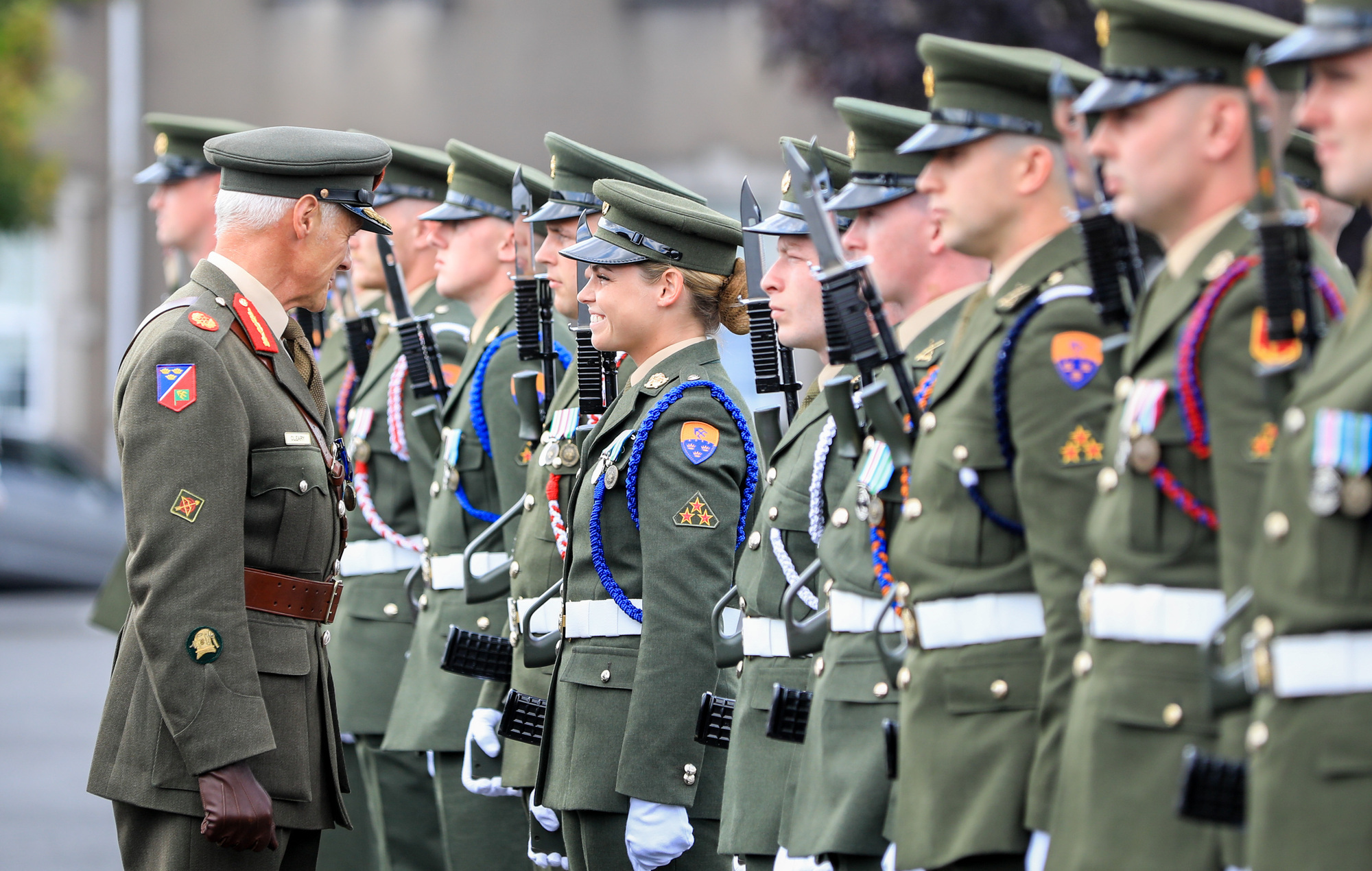 Collins Barracks passing-out parade includes grandnephew of Irish soldier killed in Congo