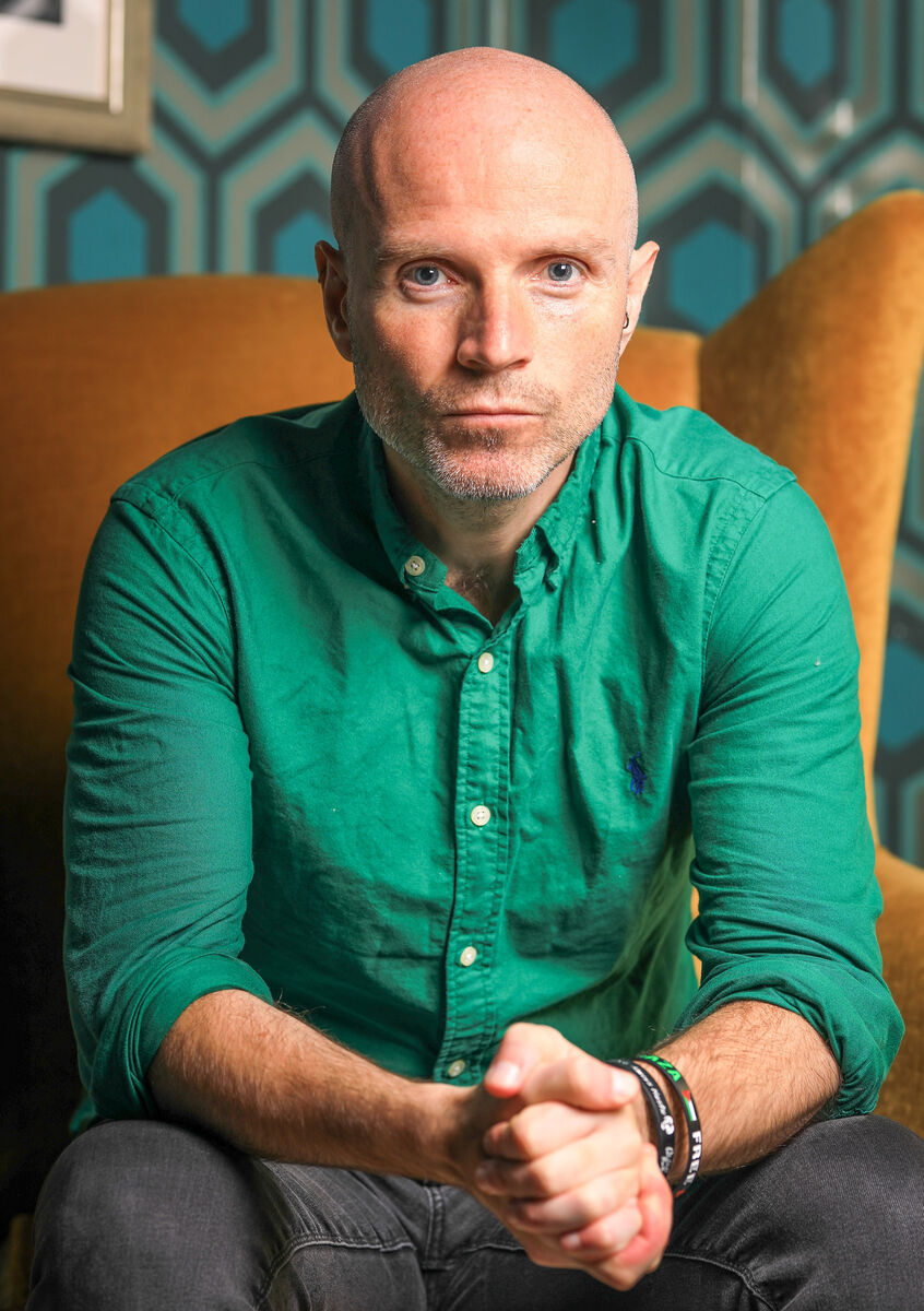 Comedian Tadhg Hickey, pictured at the Everyman Theatre, Cork: "I just threw myself into it [the new show], the physicality of doing 20 characters," Picture: David Creedon