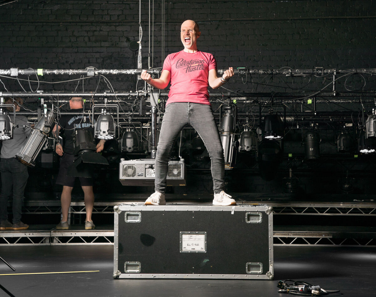 Comedian Tadhg Hickey at the Everyman Theatre, Cork. Picture: David Creedon