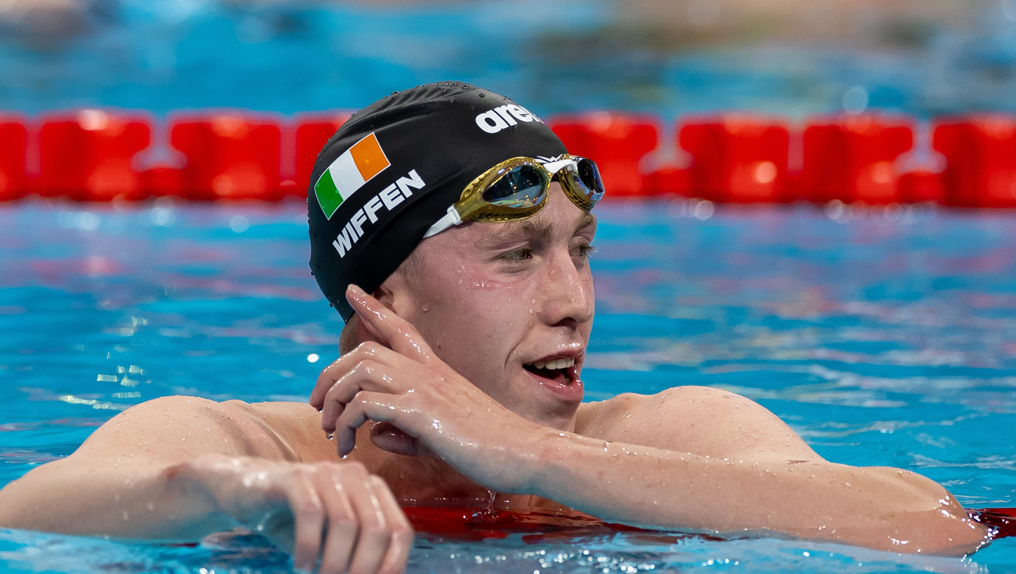 Daniel Wiffen closes in on second gold as fastest qualifier in 1500m freestyle