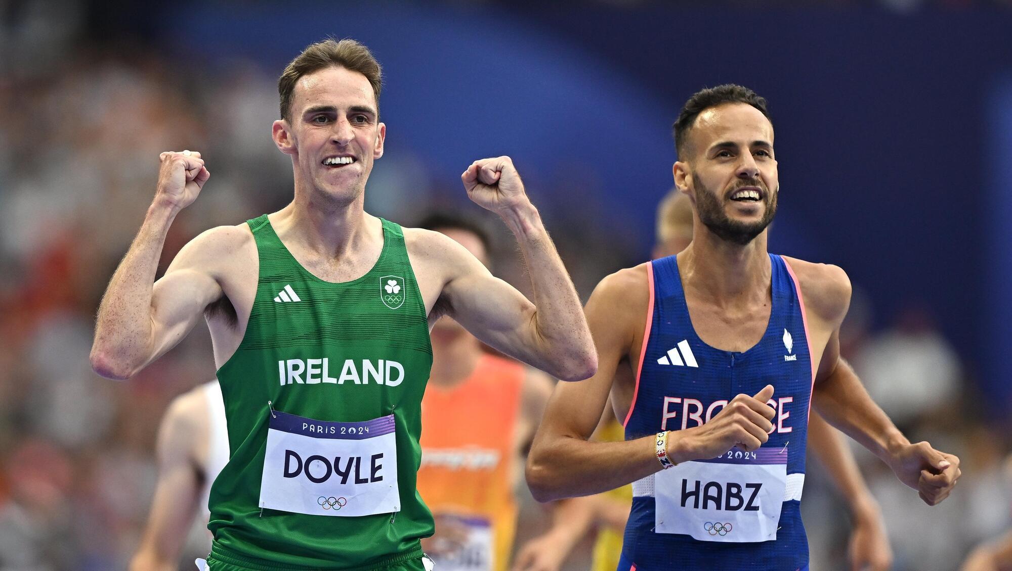 Cathal Doyle 'absolutely buzzing' after winning 1500m repechage